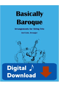 Basically Baroque for String Trio -10200 Digital Download
